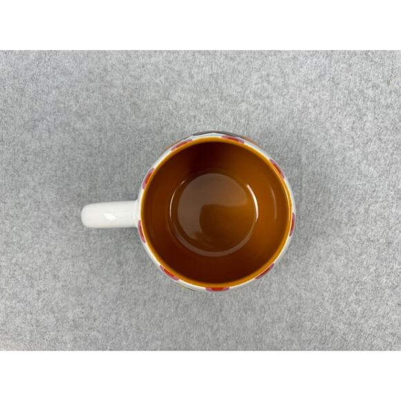 Muppets Disney Store Fozzie Bear Banana Polka Dot Round Coffee Cup Mug 16oz - Picture 3 of 4